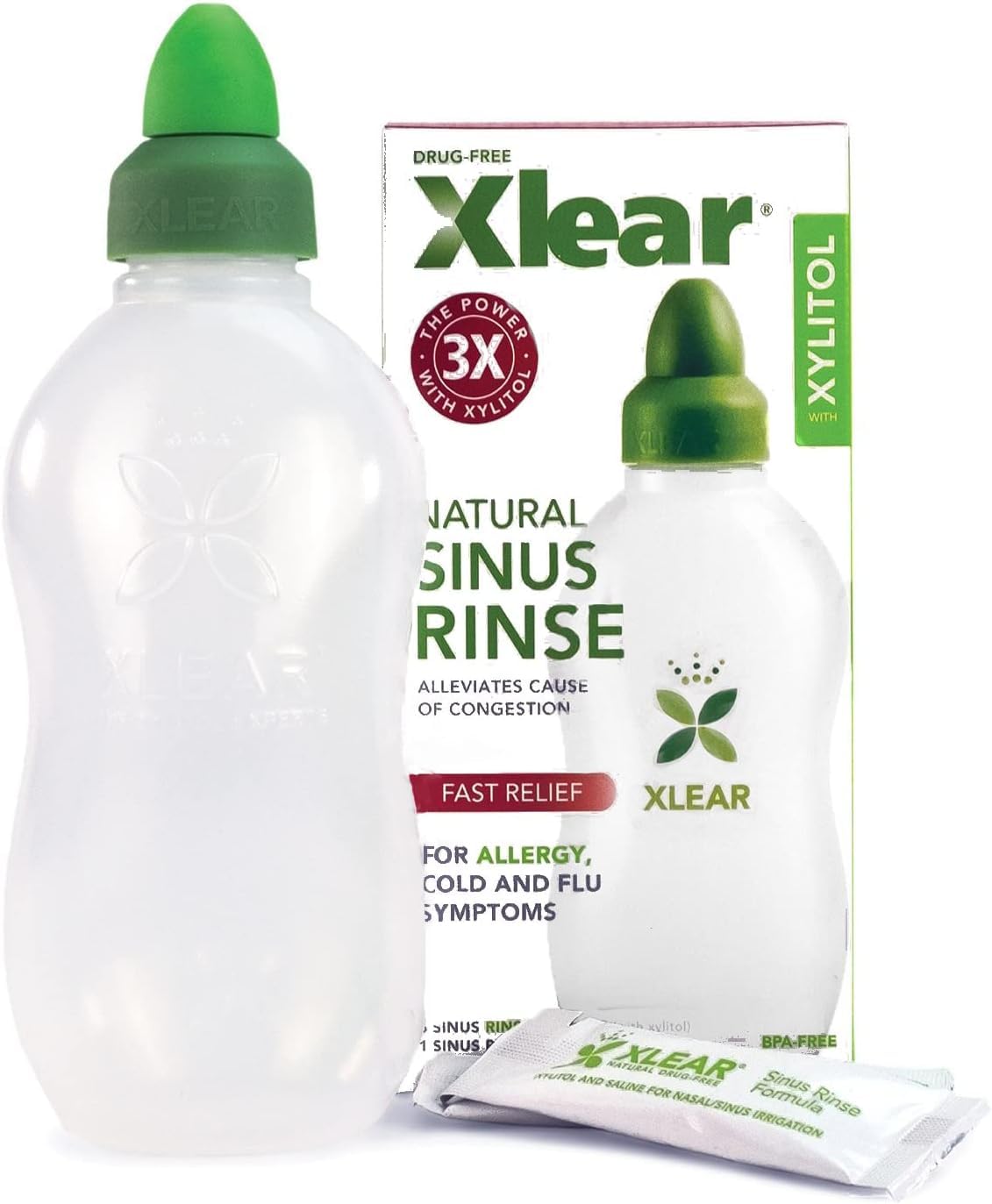 Xlear Sinus Care Rinse System With Xylitol