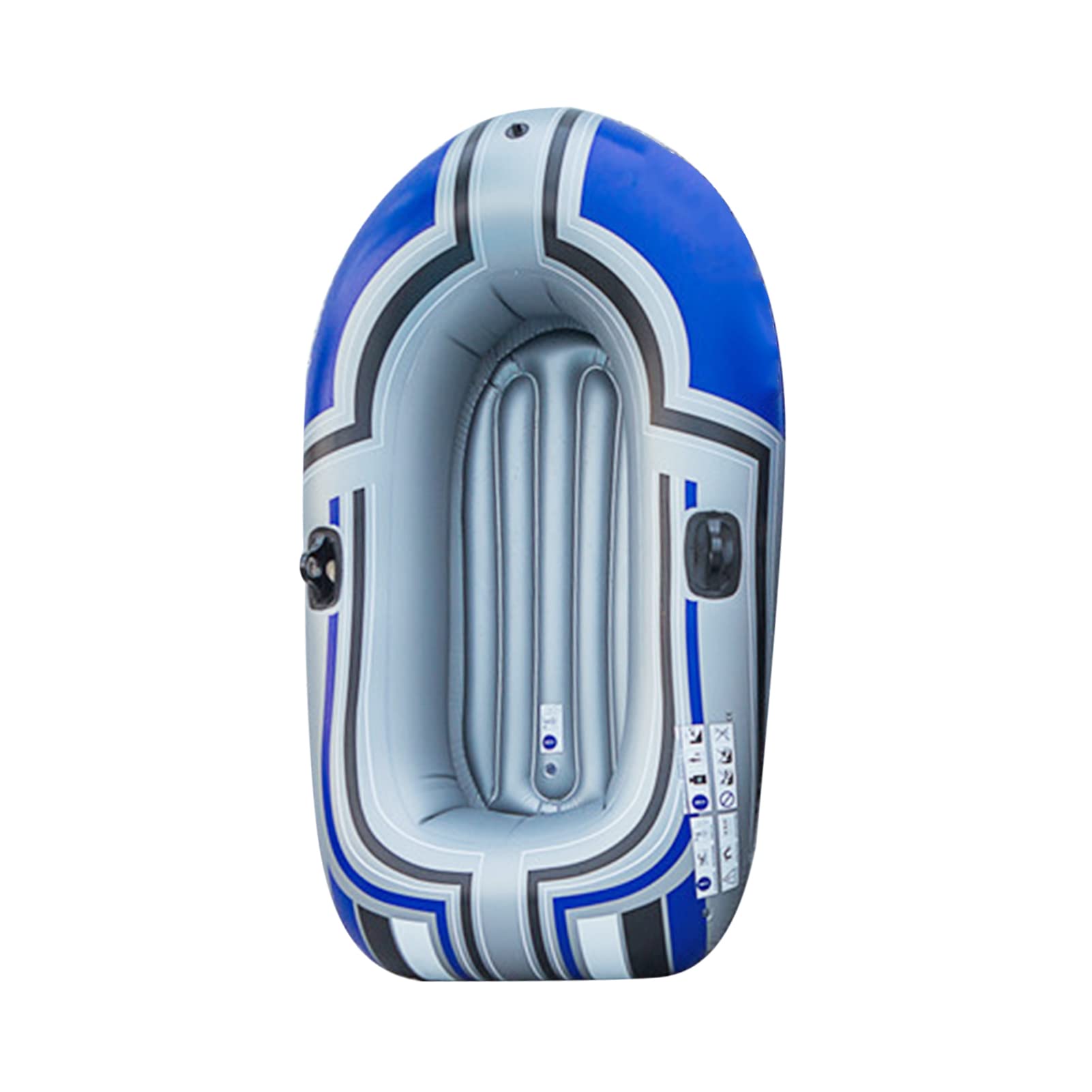 Inflatable Boat Series,thick Inflatable Kayak, Fishing Boat Kayak,Single Person Water Play Outdoor Leisure Travel Fishing Boat 150cm(oars Not Included