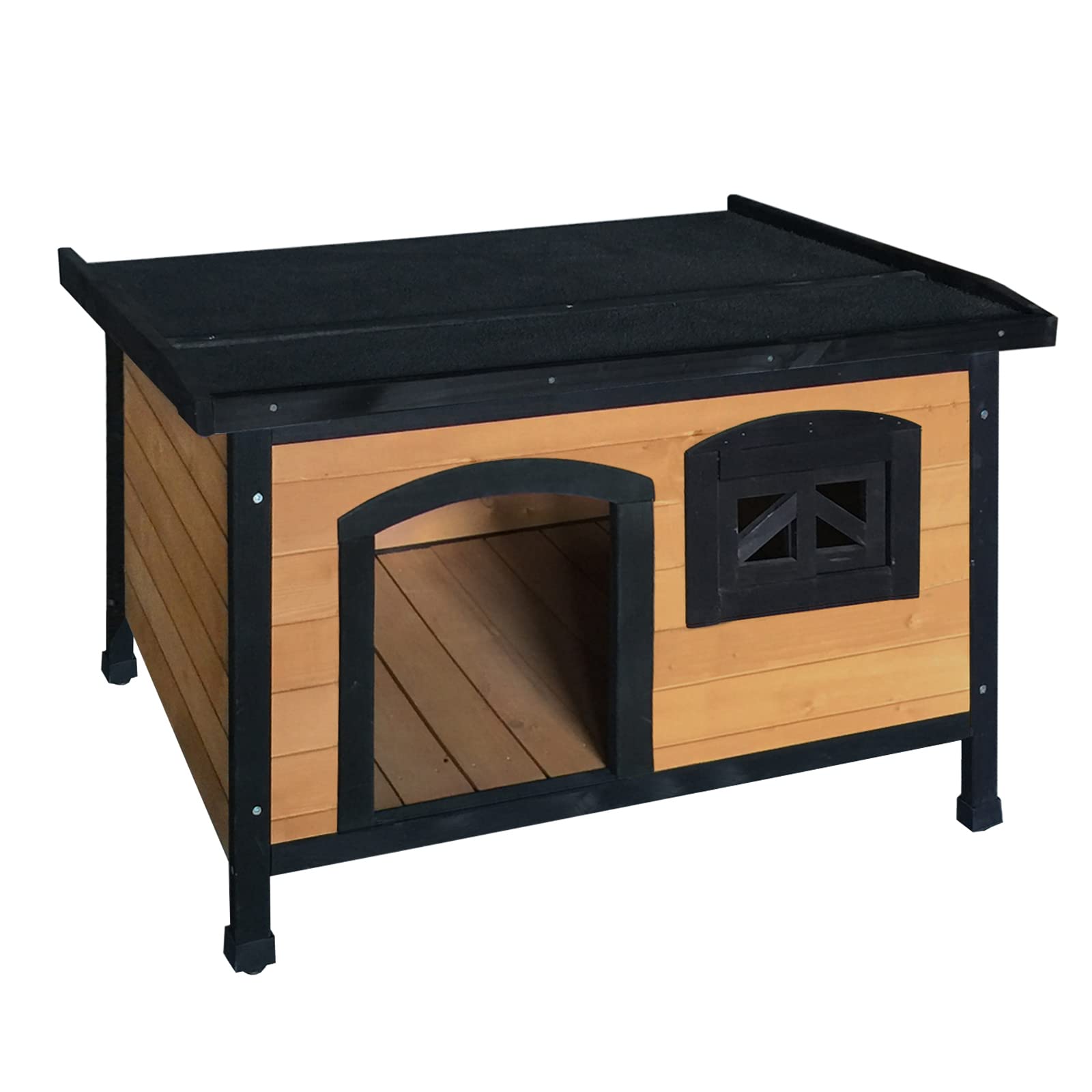 i.Pet Wooden Dog Kennel – Large