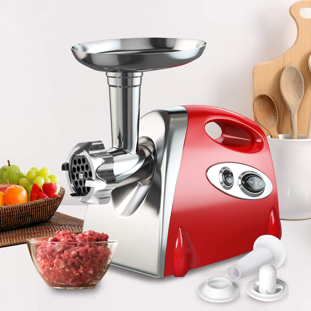 Spector 2800W Electric Meat Grinder Mincer Sausage Filler Kibbe Maker Stuffer