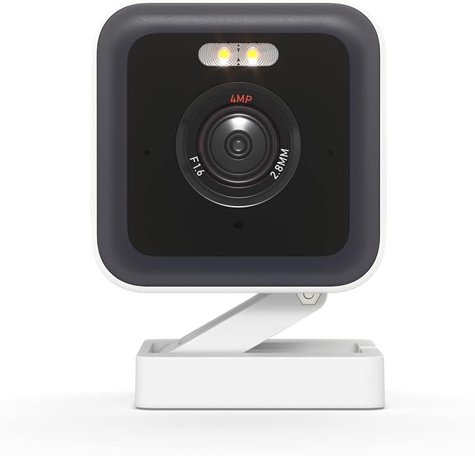 Wyze Cam V3 Pro Wired Indoor/Outdoor 2K Smart Security Camera for Pet Baby Kids Dog Cat Elderly Monitoring, Color Night Vision, Spotlight Camera