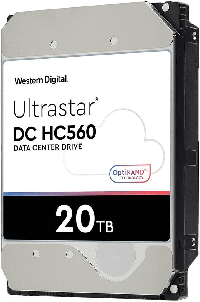 Western Digital 20TB 3.5" 512MB Cache 7200RPM SATA 6.0Gb/s Hard Drives