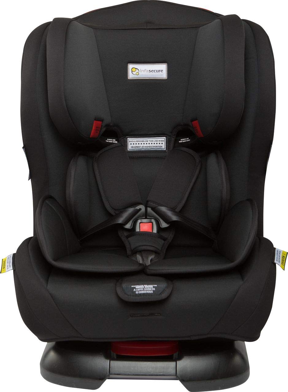 InfaSecure Legacy (Black) Convertible Car Seat