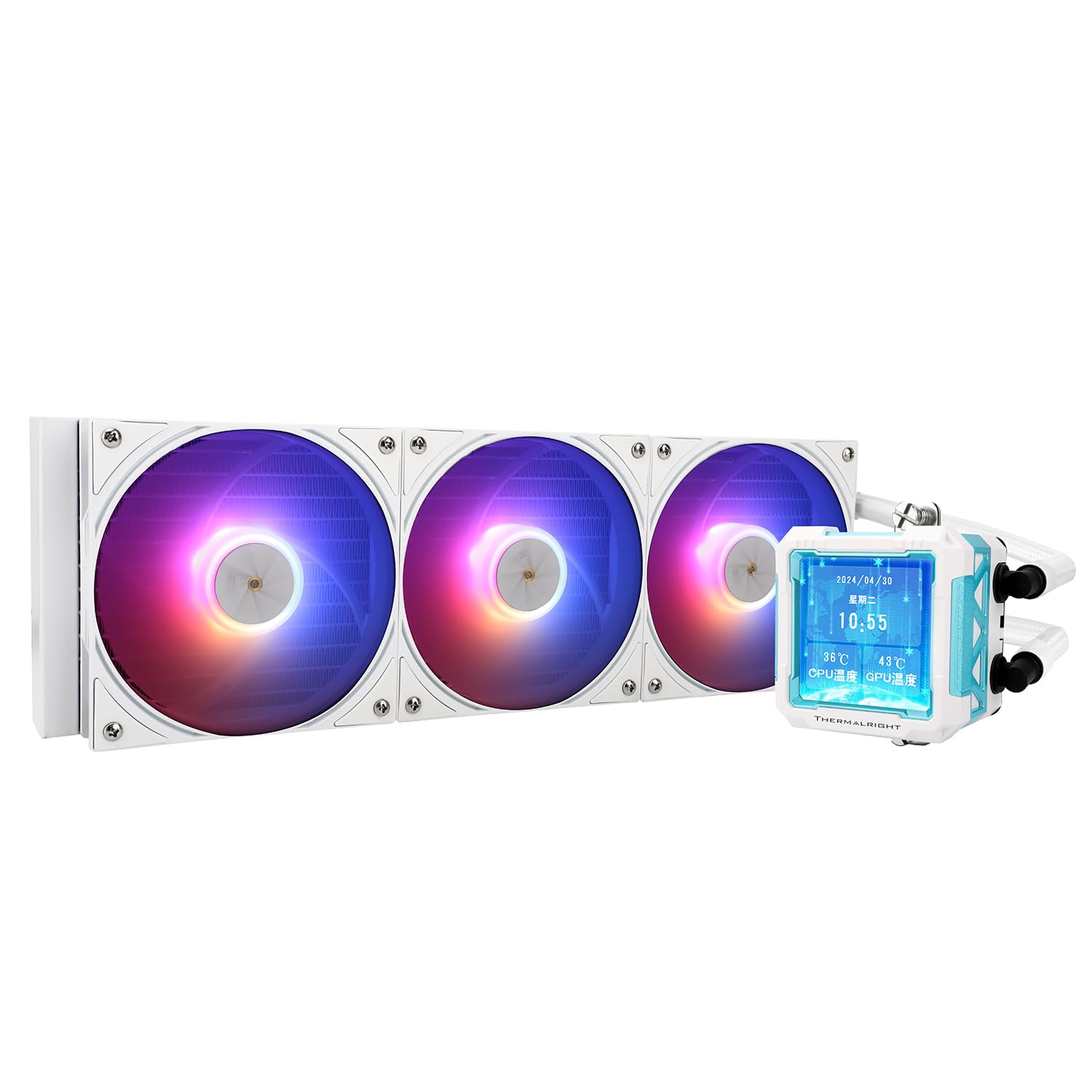 Thermalright Frozen Warframe Pro 360 White ARGB AIO CPU Cooler