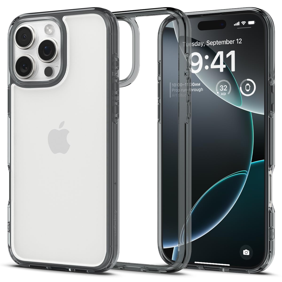 SPIGEN Ultra Hybrid for iPhone 16 Pro Max Case [Colour:Space Crystal]