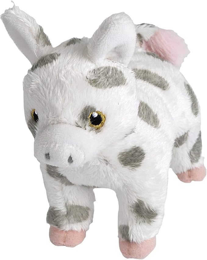 Wild Republic Lil Farm Spotted Pig 7"