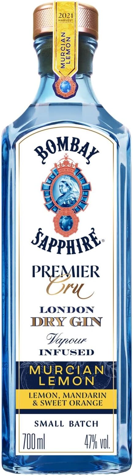 Bombay Sapphire Premier Cru Murcian Lemon Gin 700ml