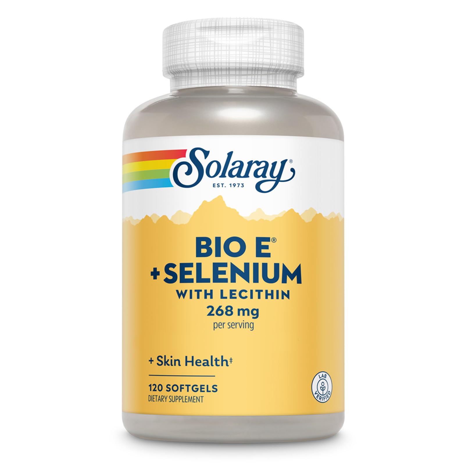 Solaray, Bio E With Selenium - 120 Softgels