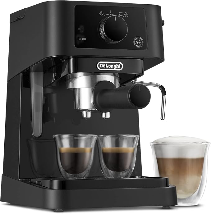 EC235.BK Stilosa Manual Espresso Maker De'Longhi