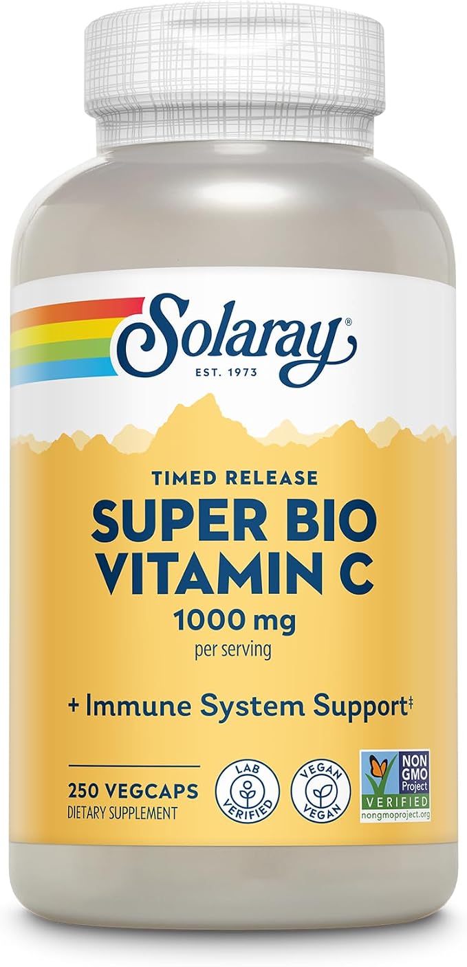Solaray buffered Super Bio C, 100 Capsules