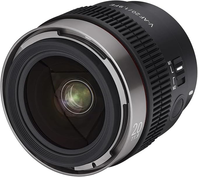 Samyang Cine V-AF 20mm T1.9 Lens for Sony FE E-Mount