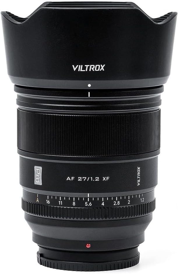 Viltrox 27mm f/1.2 Lens Fujifilm X, Mount, APS C es, Prime, Only, Standard, Focus Autofocus, f/2.8 or