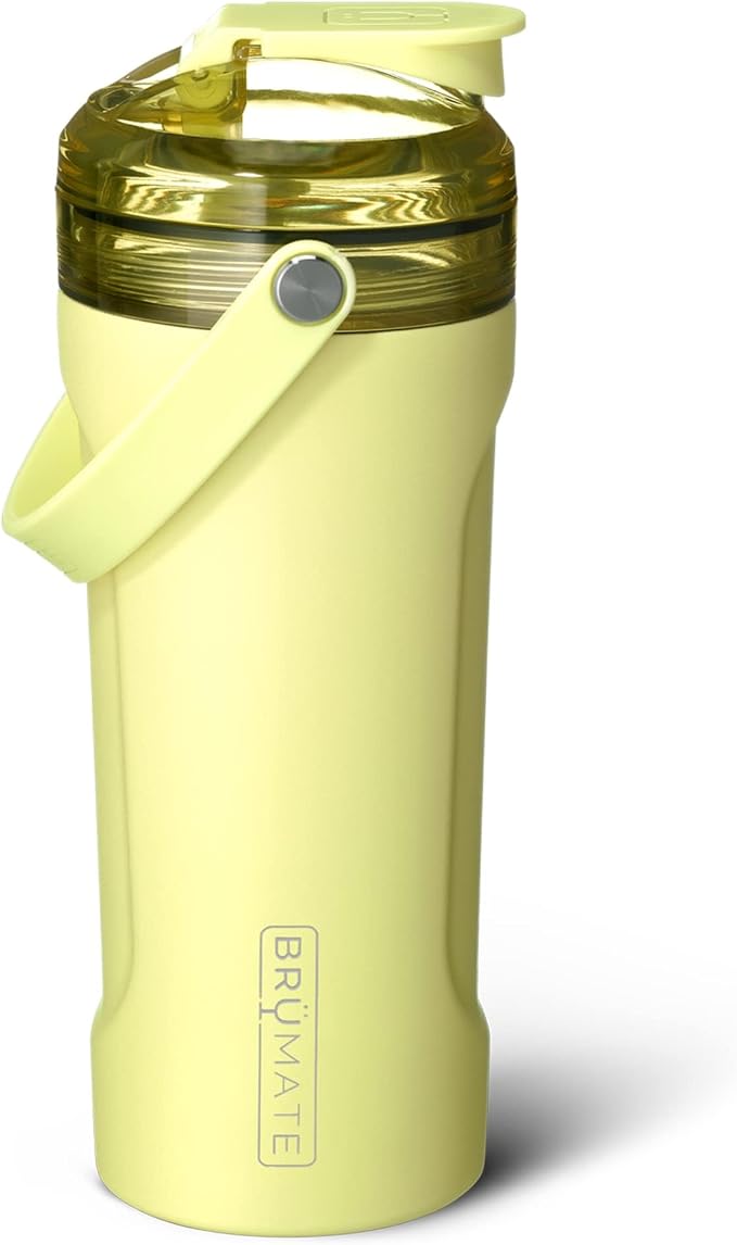 BrüMate MultiShaker Blender Shaker Bottle | 100% Leakproof Insulated Stainless Steel Shaker Bottle | Protein Shaker Bottle, and Pre Workout Bottle