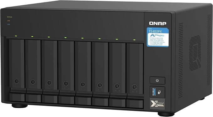 QNAP TS-832PX-4G 8-Bay NAS