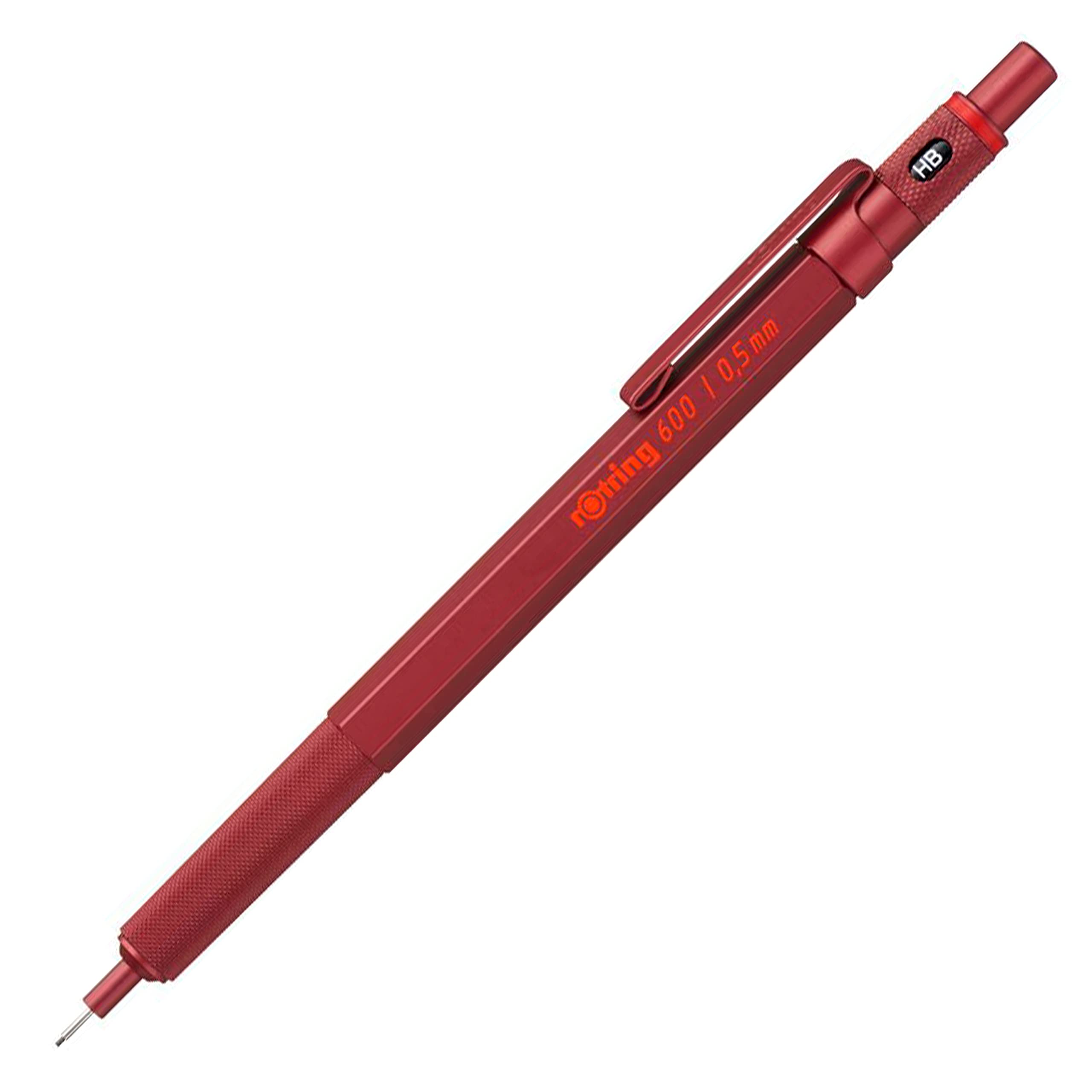 Rotring 600 Mechanical Pencil Red 0.5mm
