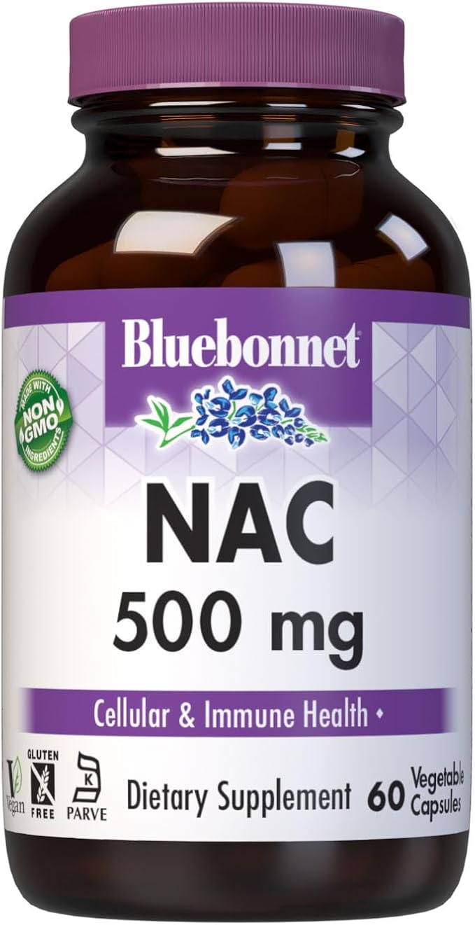 Bluebonnet Nutrition NAC 500 MG 90 vcaps