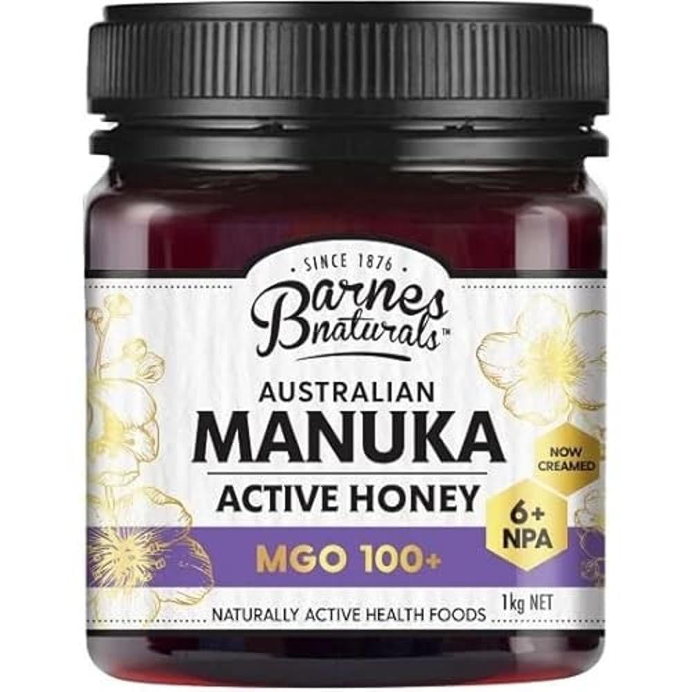 Barnes Naturals Australian Manuka Honey 1kg MGO 100+