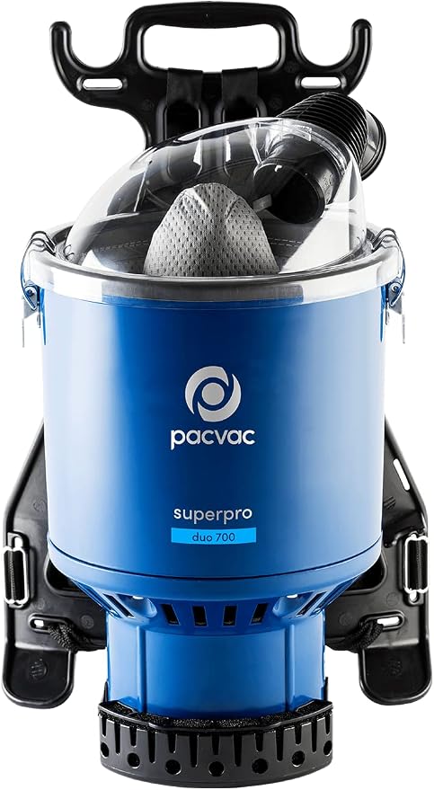 Pacvac SuperPro Duo 700 Backpack Vacuum Cleaner