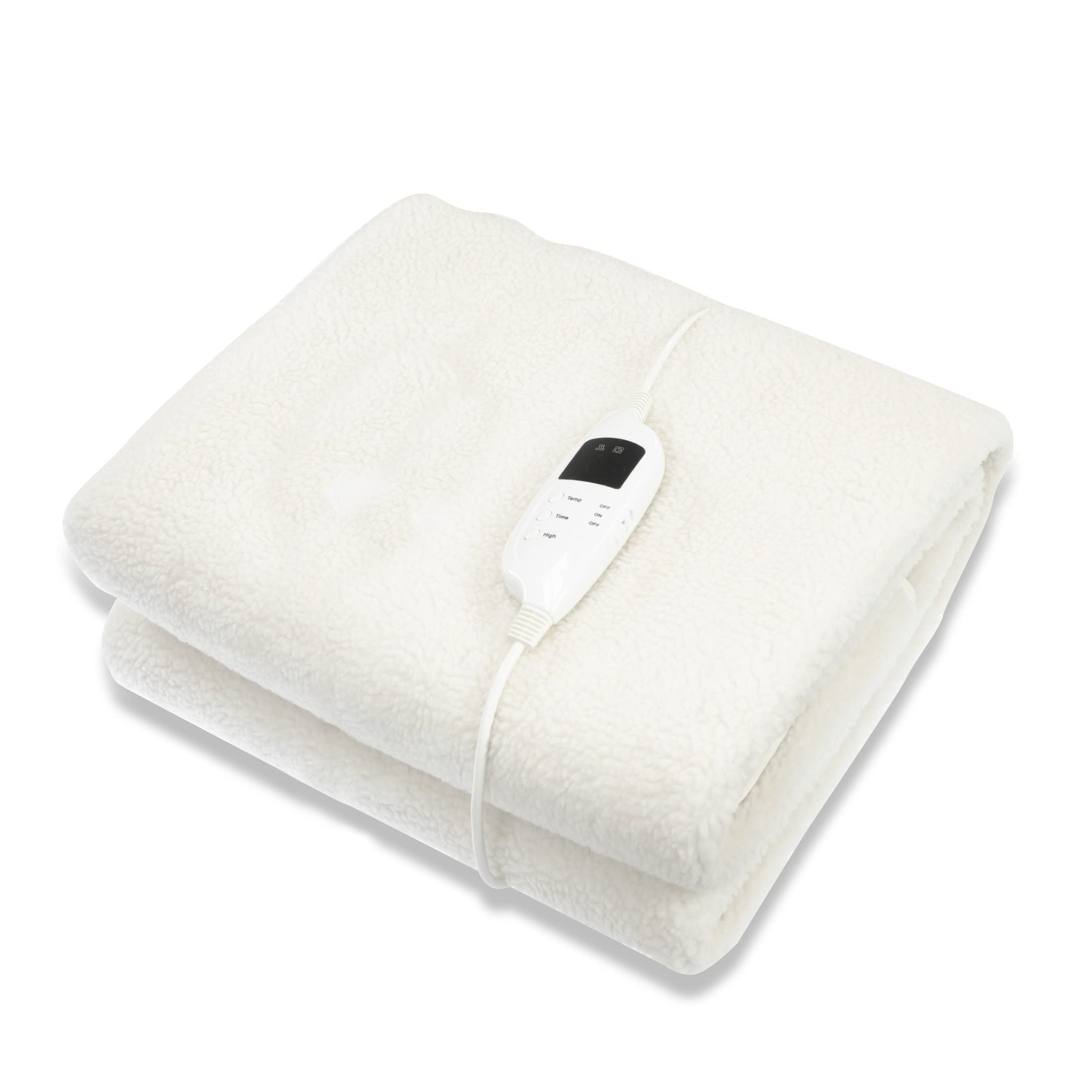 Laura Hill Fleece 9 Heated Level Electric Blanket - Queen