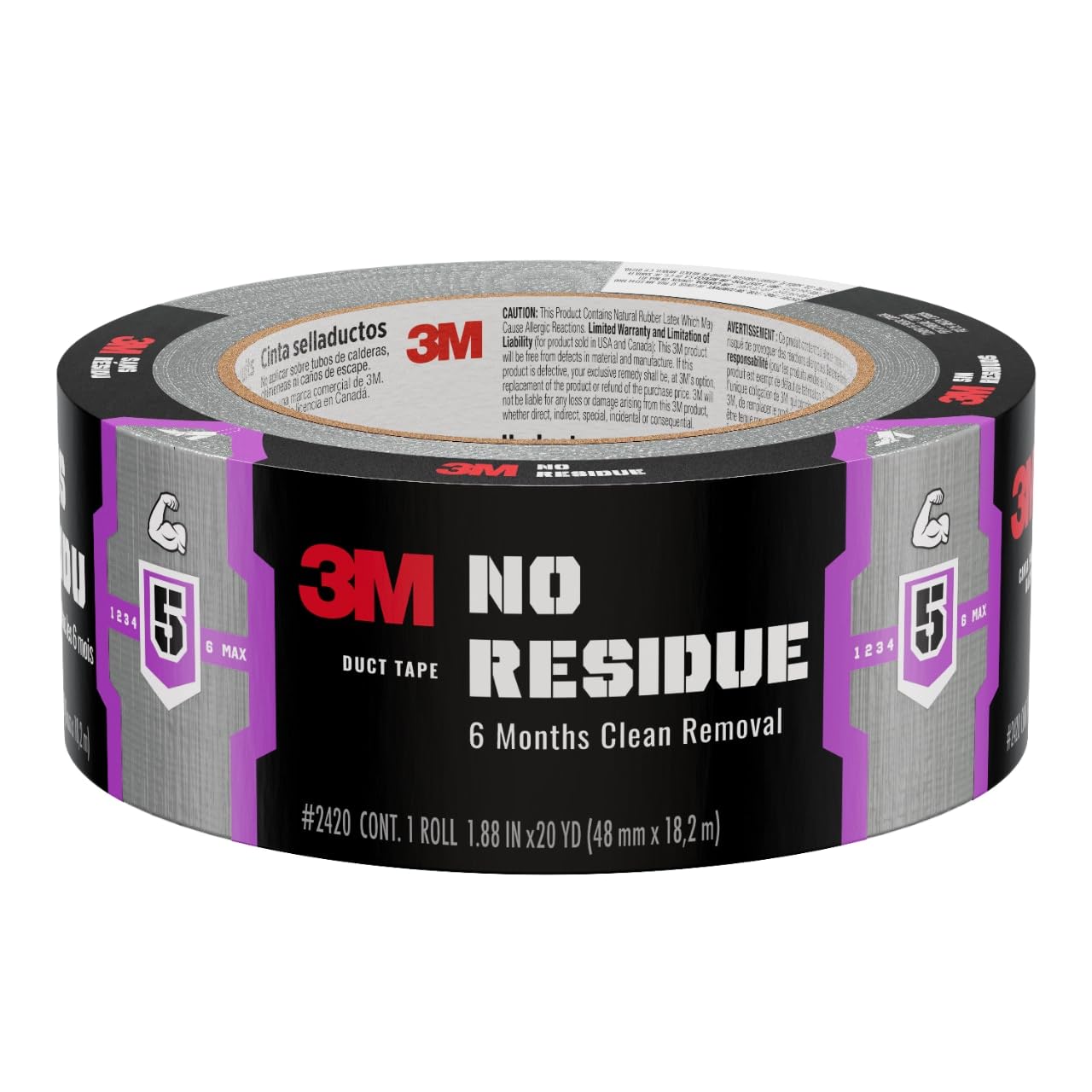 3M 25 Yards No Residue Duct Tape P2425 | Garage