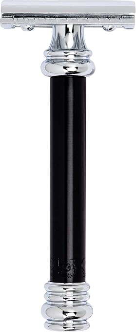MERKUR Double Edge Safety Razor Short & Black Handle