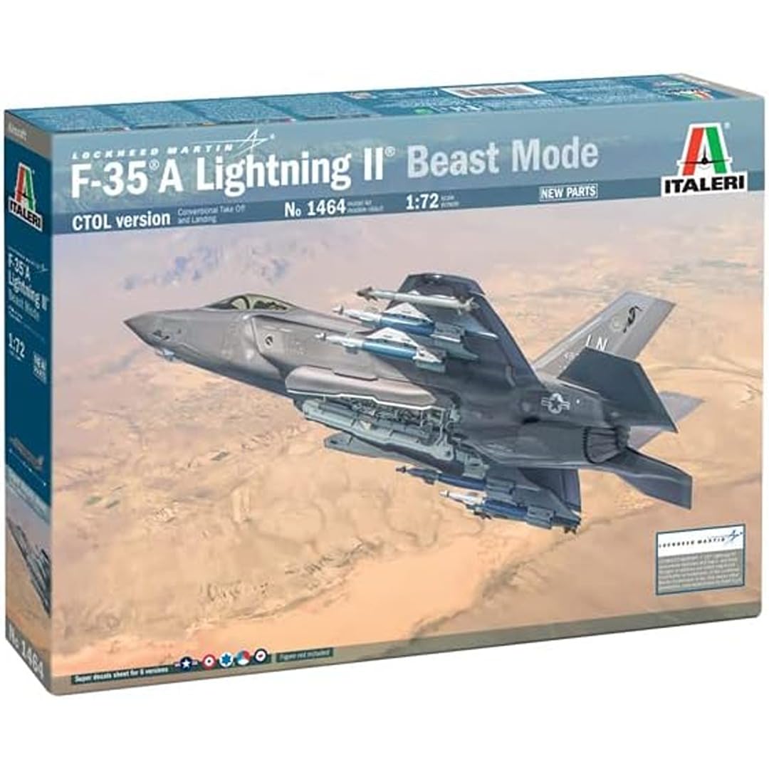 Italeri 1/72 F-35A Lightning II (Beast Mode)