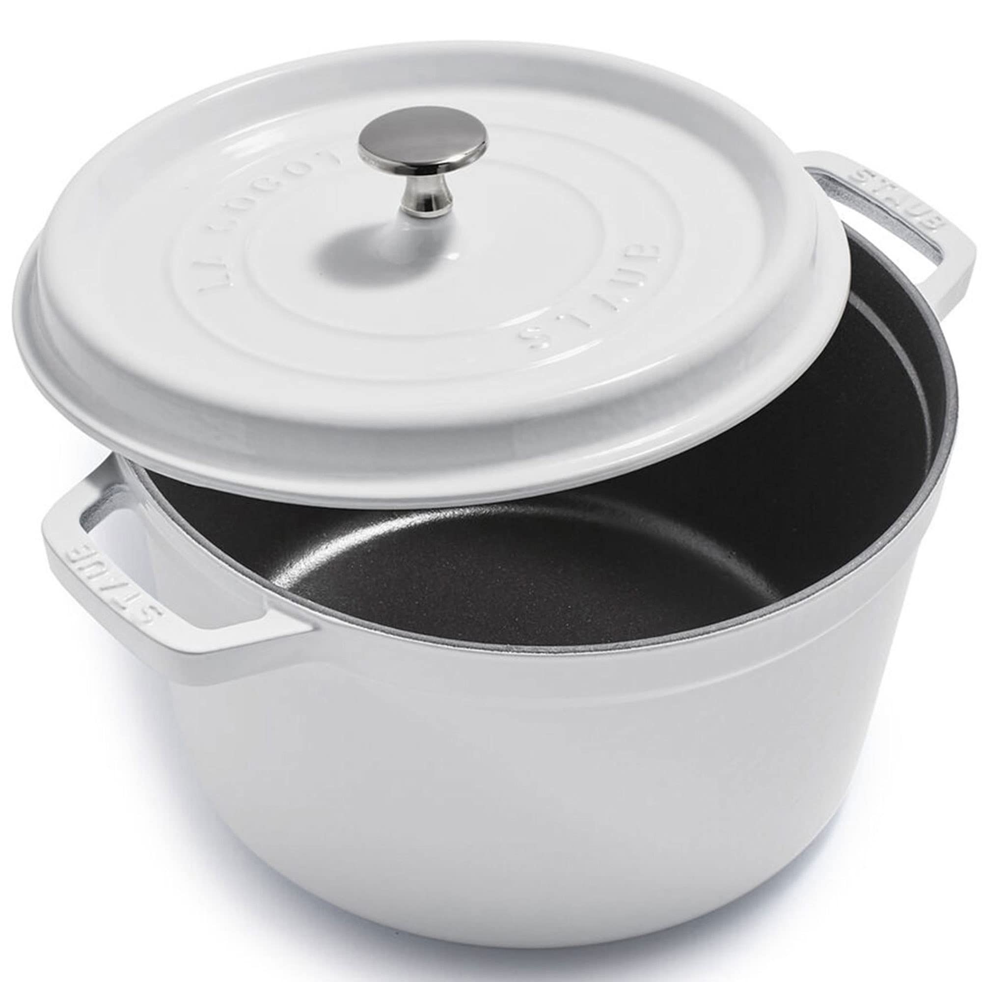 Staub Cast Iron 5-Qt Tall Cocotte Classic Cherry