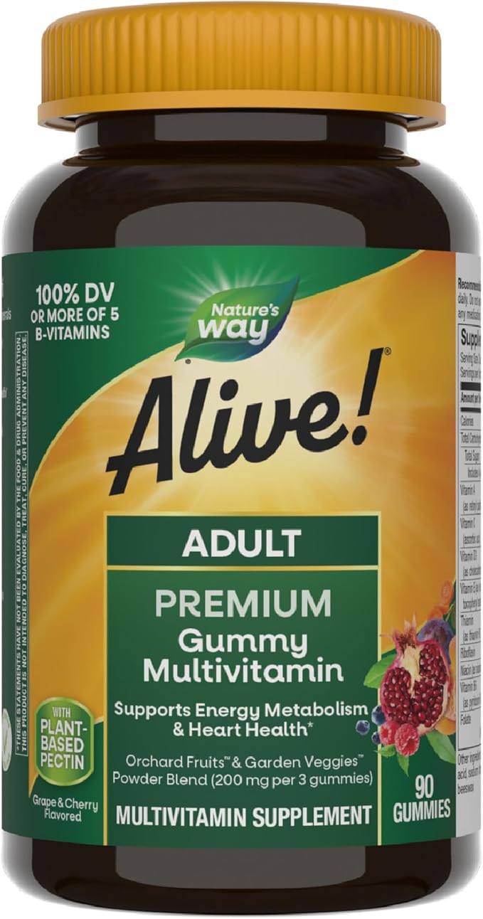 Nature's Way - Alive! Multi-Vitamin Adult Gummies - 90 Gummies