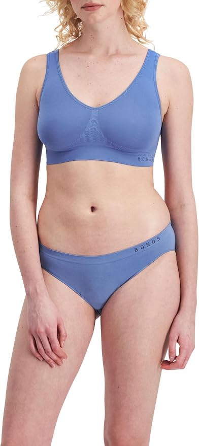 Bonds Comfytails Side Seamfree Bikini Black 14