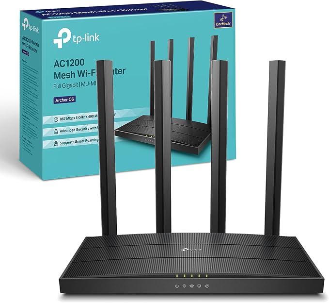 TP-Link AC1200 Wireless MU-MIMO Gigabit Router