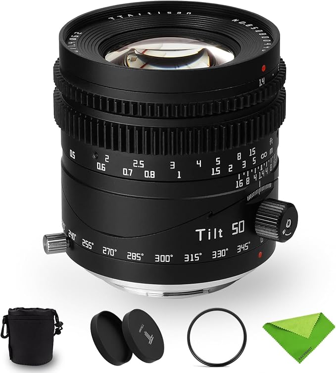 TTArtisan Tilt 50mm f/1.4 Lens (FUJIFILM X)