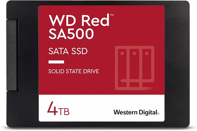 WD Red SA500 4TB 2.5" SATA NAS SSD [WDS400T2R0A]