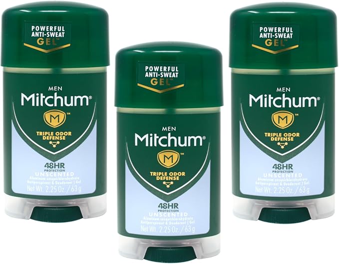 Mitchum Clear Gel Anti-perspirant & Deodorant, Unscented For