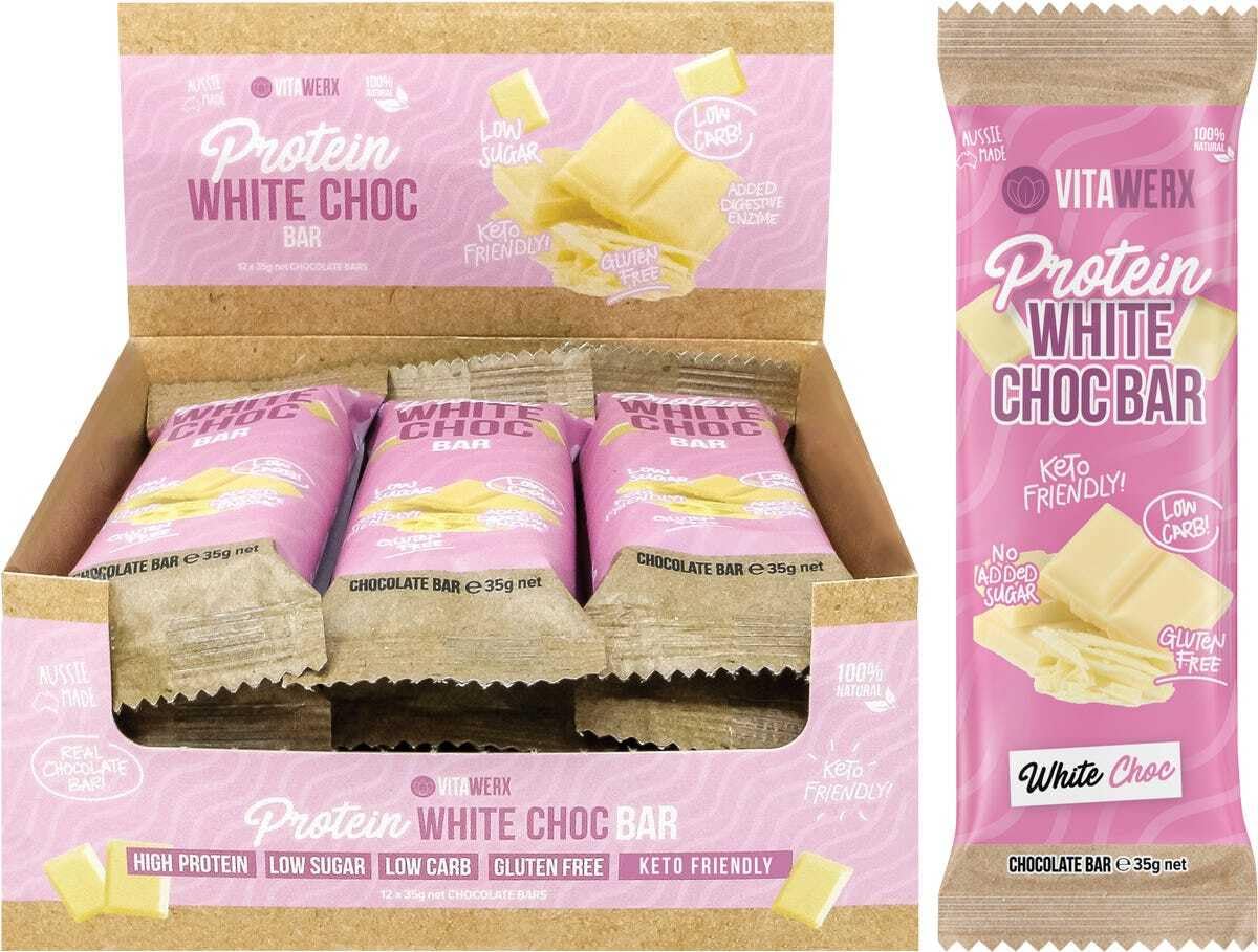 Vitawerx White Chocolate Bar - 100g