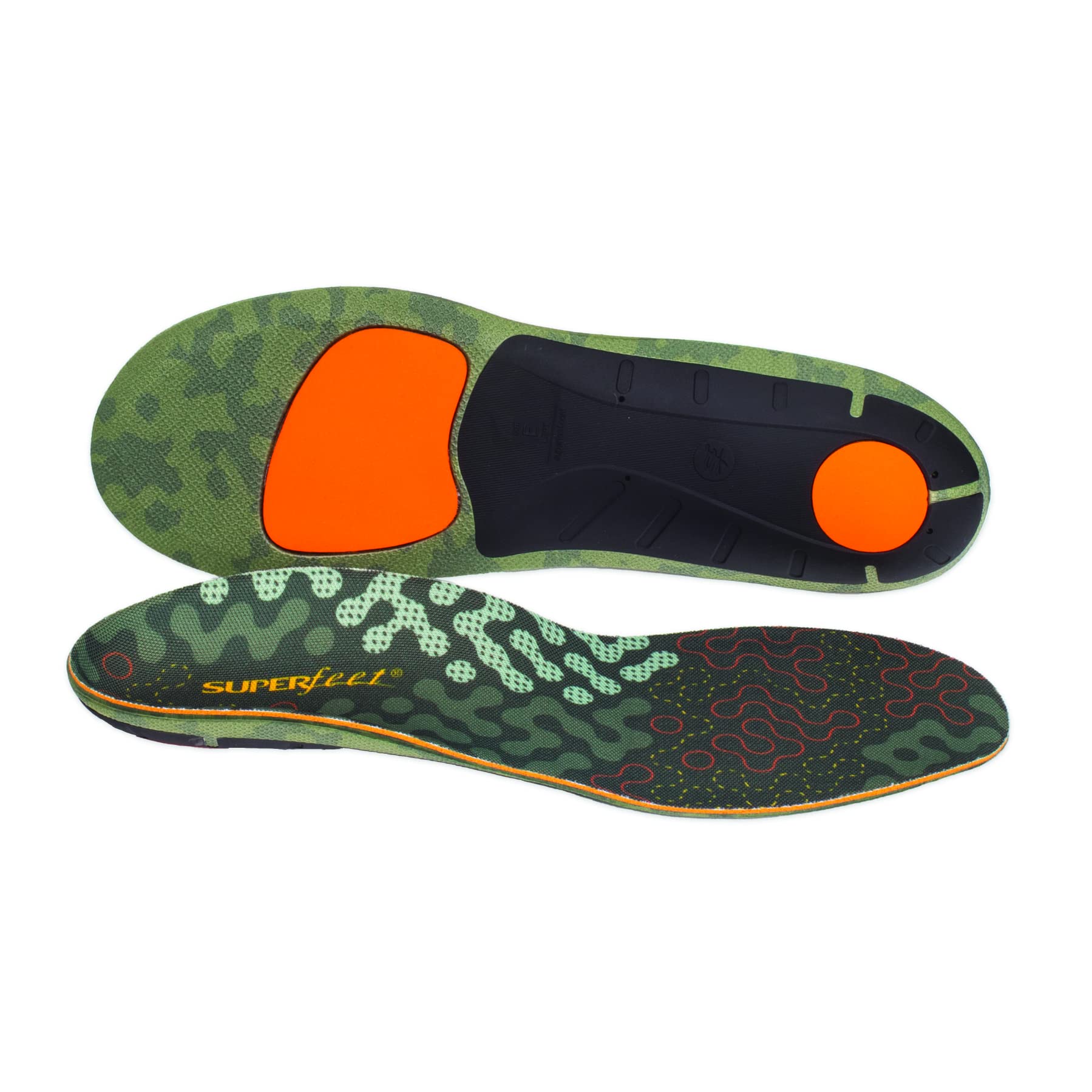 Superfeet Adapt Hike Max Insoles - Rifle Green