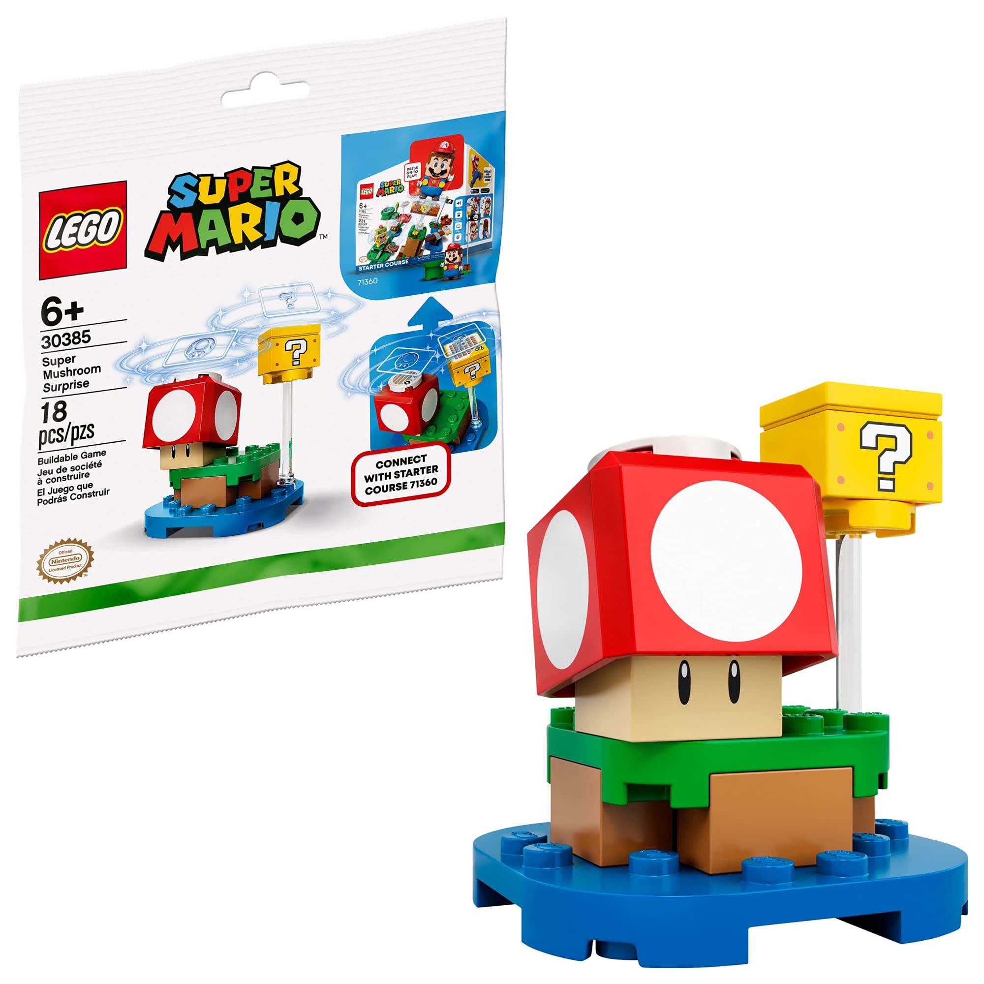 LEGO 30385 Super Mushroom Surprise Expansion Set Polybag