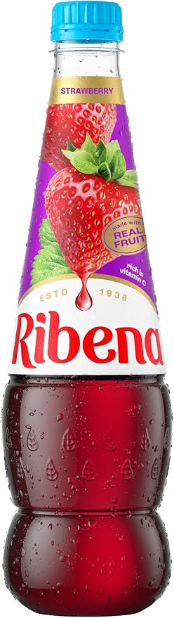 Ribena No Added Sugar Strawberry 850ml
