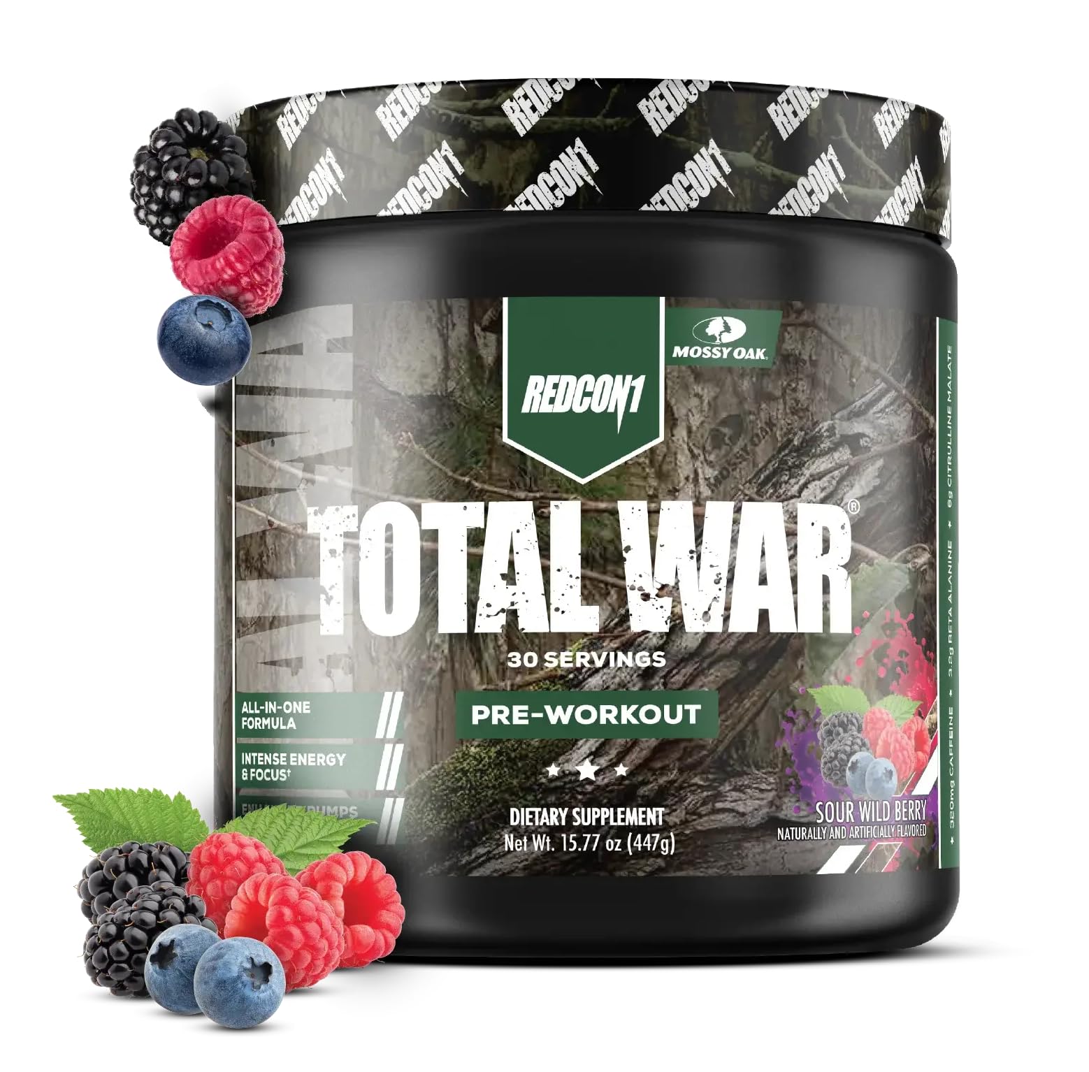 Redcon 1 Total War 30 Sour Wildberry