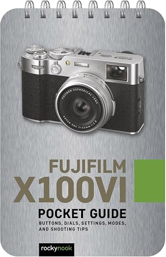 Fujifilm X100VI: Pocket Guide by Rocky Nook