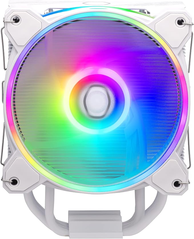Cooler Master Hyper 212 Halo CPU Air Cooler - White-RR-S4WW-20PA-R1