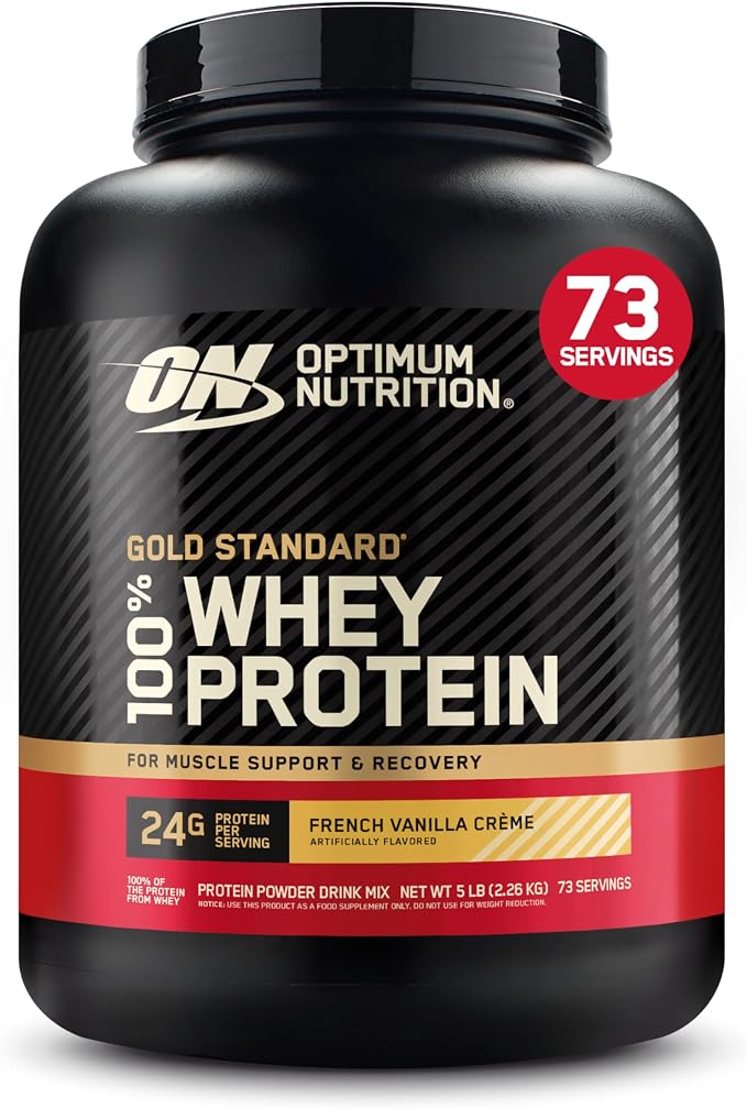 Optimum Nutrition 100% Whey Gold Standard 5lb / French Vanilla