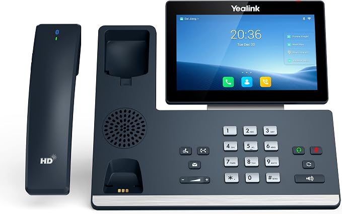 Yealink T58WP 16 Line IP HD Android Phone, Colour Touch Screen