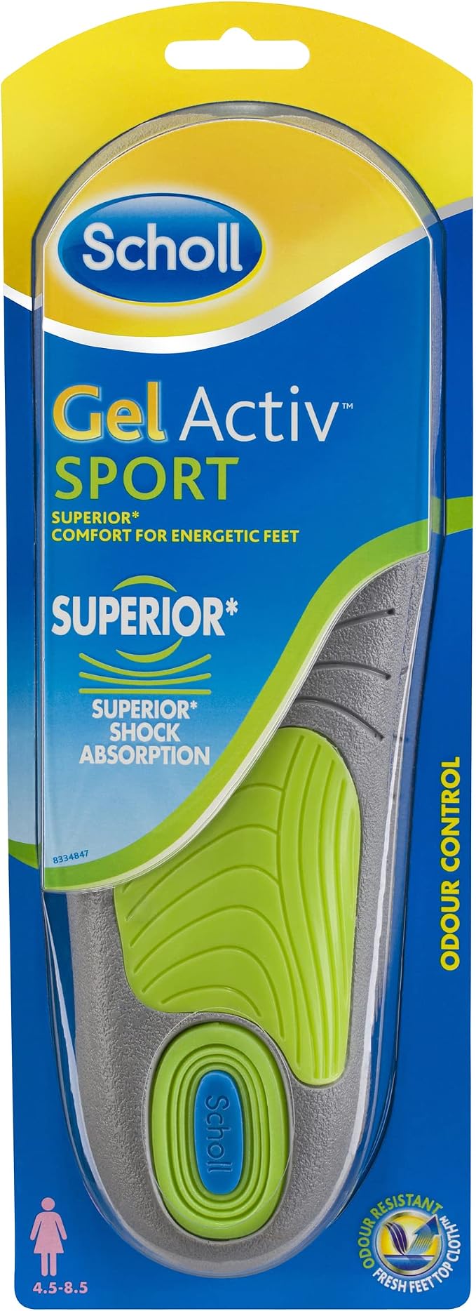 Scholl Gel Activ Everyday Insoles Men