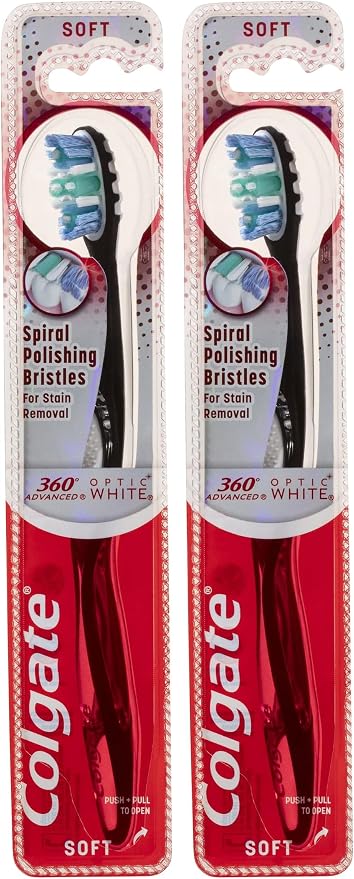 Colgate Toothbrush Optic White Sonic Power Medium 1 Pack