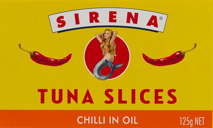 Sirena Tuna Slices with Chilli in Olive Oil 12 x 125 G