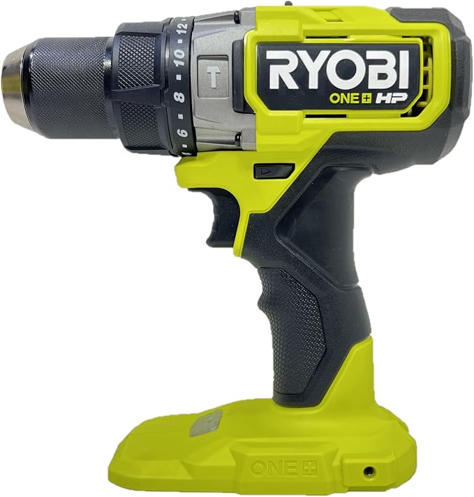 Ryobi One+ HP 18V Brushless Cordless 1/2 in. Hammer Drill (Tool Only) PBLHM101B