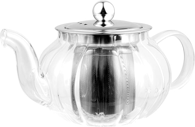 Avanti Dahlia Glass Teapot - 400ml