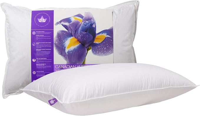 Hutterite Goose Down Pillow Firm / Standard
