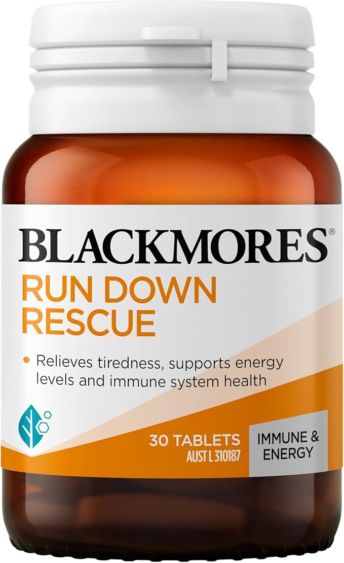 Blackmores Run Down Rescue 30 Tablets