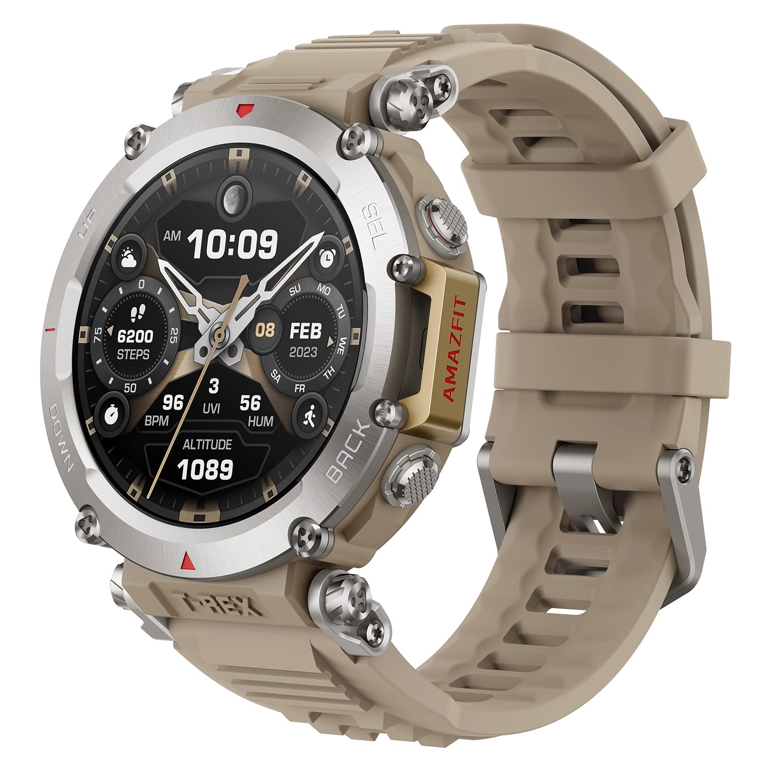 Amazfit T-Rex Ultra Smart Watch (47mm) Brown